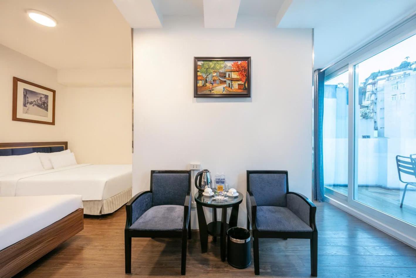 A25 Hotel - 46 Chau Long Hanoi Bagian luar foto