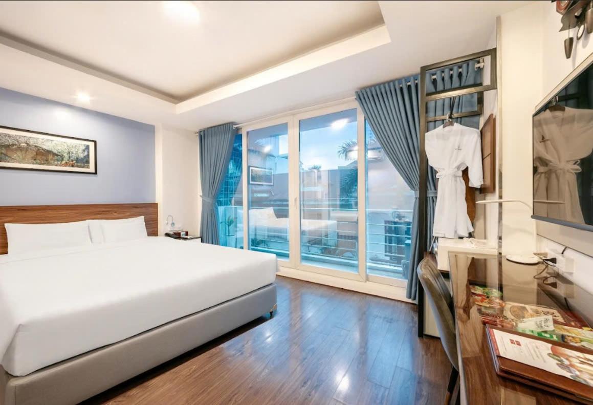 A25 Hotel - 46 Chau Long Hanoi Bagian luar foto